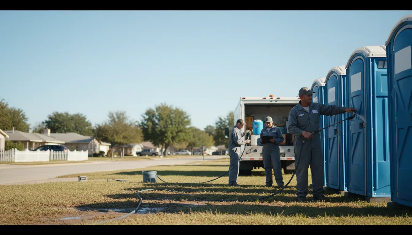 Long-Term Portable Toilet Rental in West Mineral, KS near me